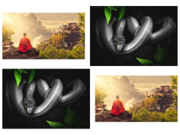 The monk and the snake moral story 